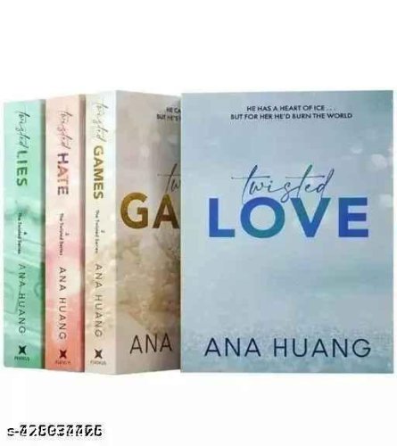 TWISTED SERIES (Combo 4 Book) TWISTED LOVE + TWISTED HATE + TWISTED GAMES + TWISTED LIES