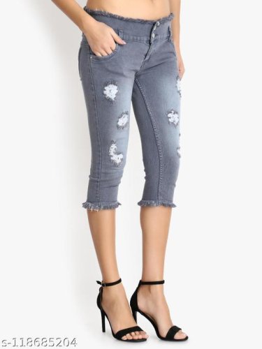 Trendy Fashionista Women Capris
