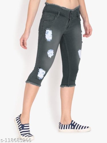 Trendy Fashionista Women Capris