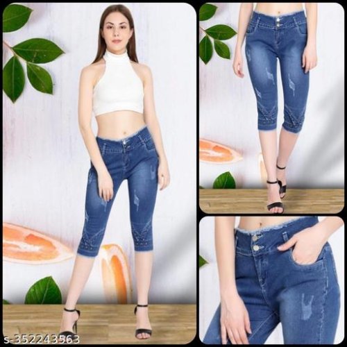 Comfy Glamorous Women Capris