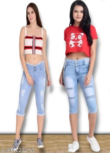 Fancy Ravishing Women Capris