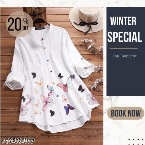 Stylish Partywear Women  Shirts