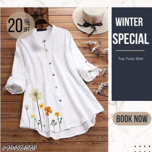 Stylish Partywear Women  Shirts