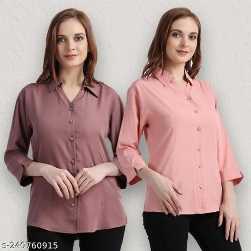 Trendy Feminine Women Shirts