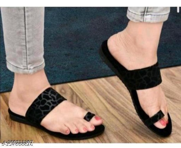  Syntethic Leather,Velvet,Nubuck Flat Sandals