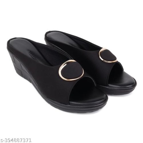  Synthetic Heel Sandals