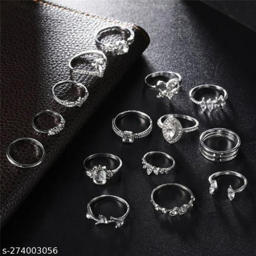 Twinkling Charming Rings