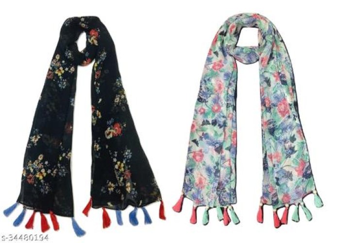 Versatile Fancy Women Scarves, Stoles & Gloves